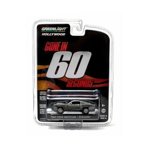 Ford Mustang 1967 Eleanor 60 Segundos Greenlight Escala 1:64