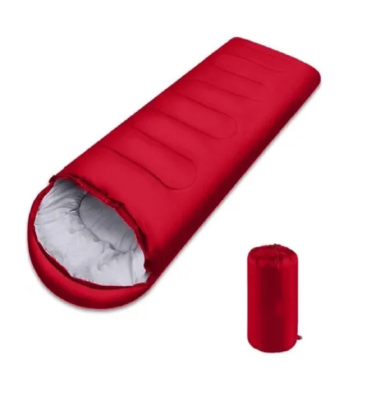 Saco De Dormir Para Acampar Al Aire Libre Rojo