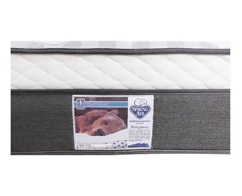 Colchon Individual Spring Air United  De Colchoneta Gruesa