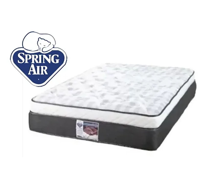 Colchon Individual Spring Air United  De Colchoneta Gruesa