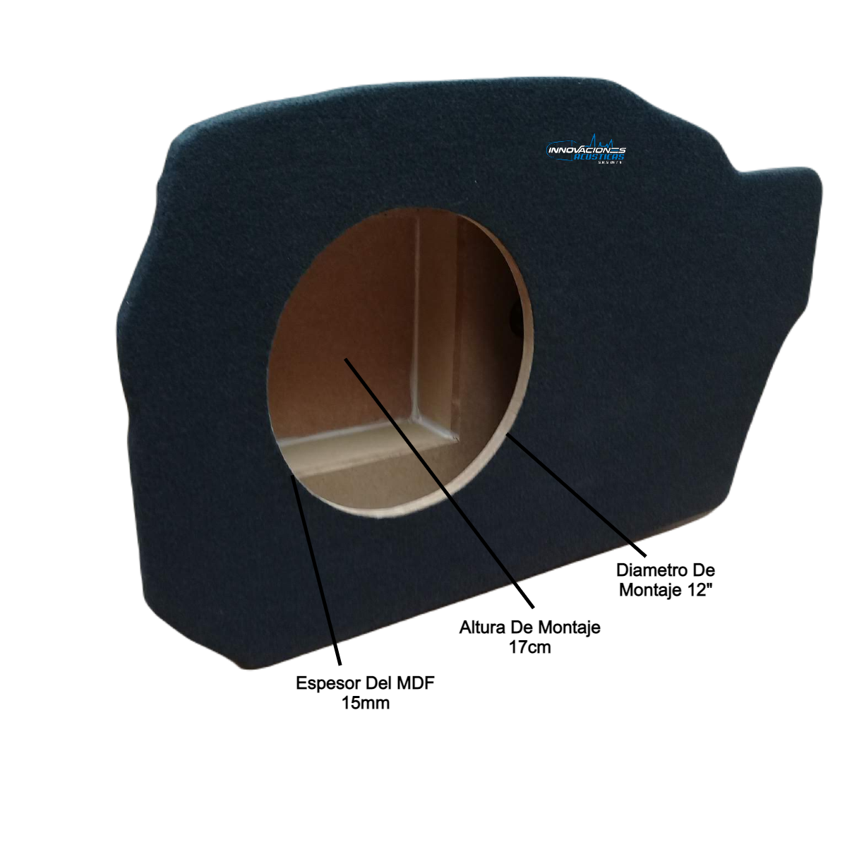 Cajon Para Un Woofer De 12 Pulgadas Para Jetta A3 Sellado