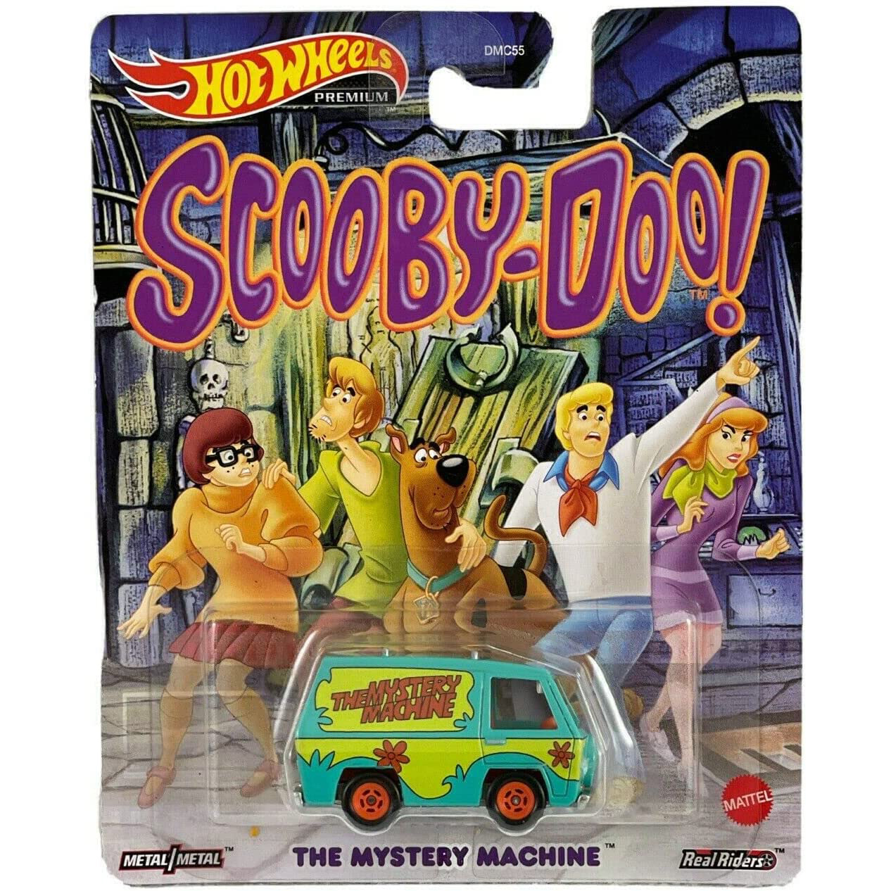 Hot Wheels PREMIUM Scooby Doo The Mystery Machine Escala 1:64
