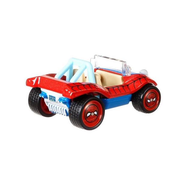 Hot Wheels PREMIUM Spider Mobile Spiderman Comics Marvel Escala 1:64
