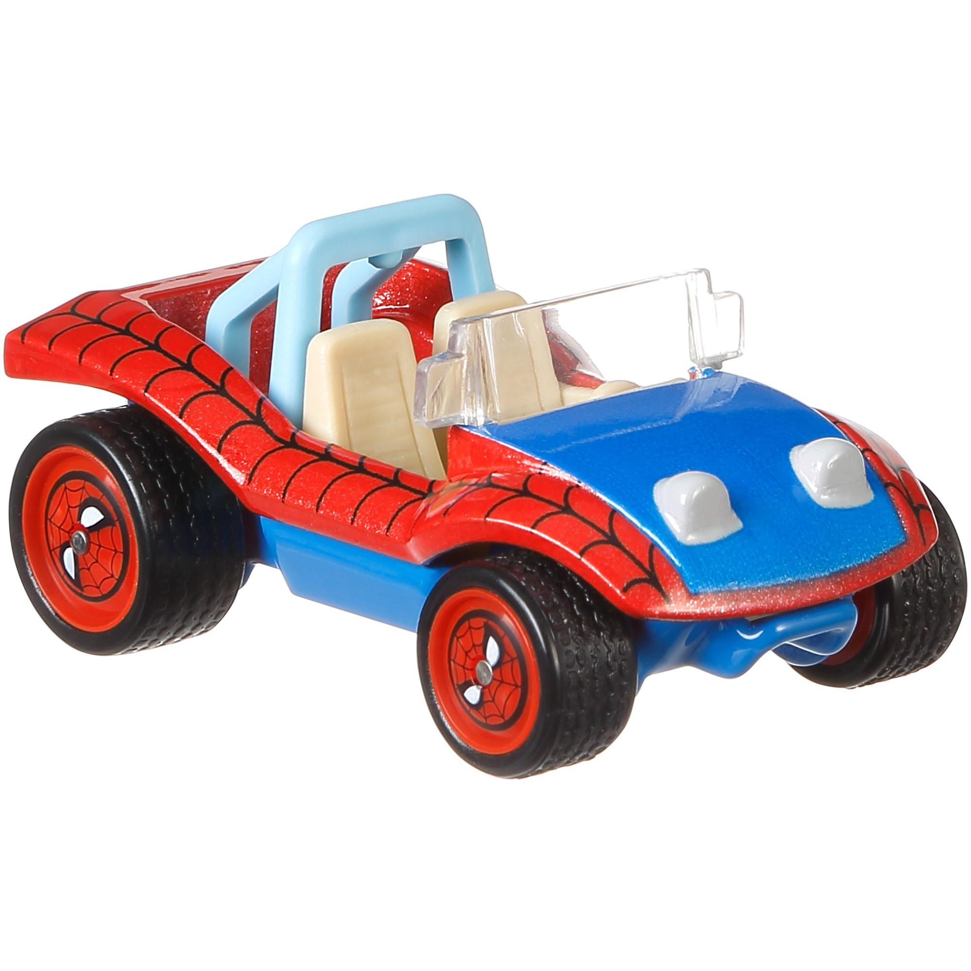Hot Wheels PREMIUM Spider Mobile Spiderman Comics Marvel Escala 1:64
