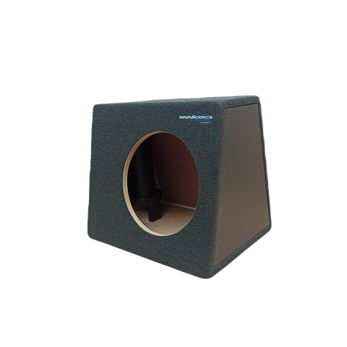 Cajon Para Un Woofer De 10 Pulgadas Porteado Tipo Piramide