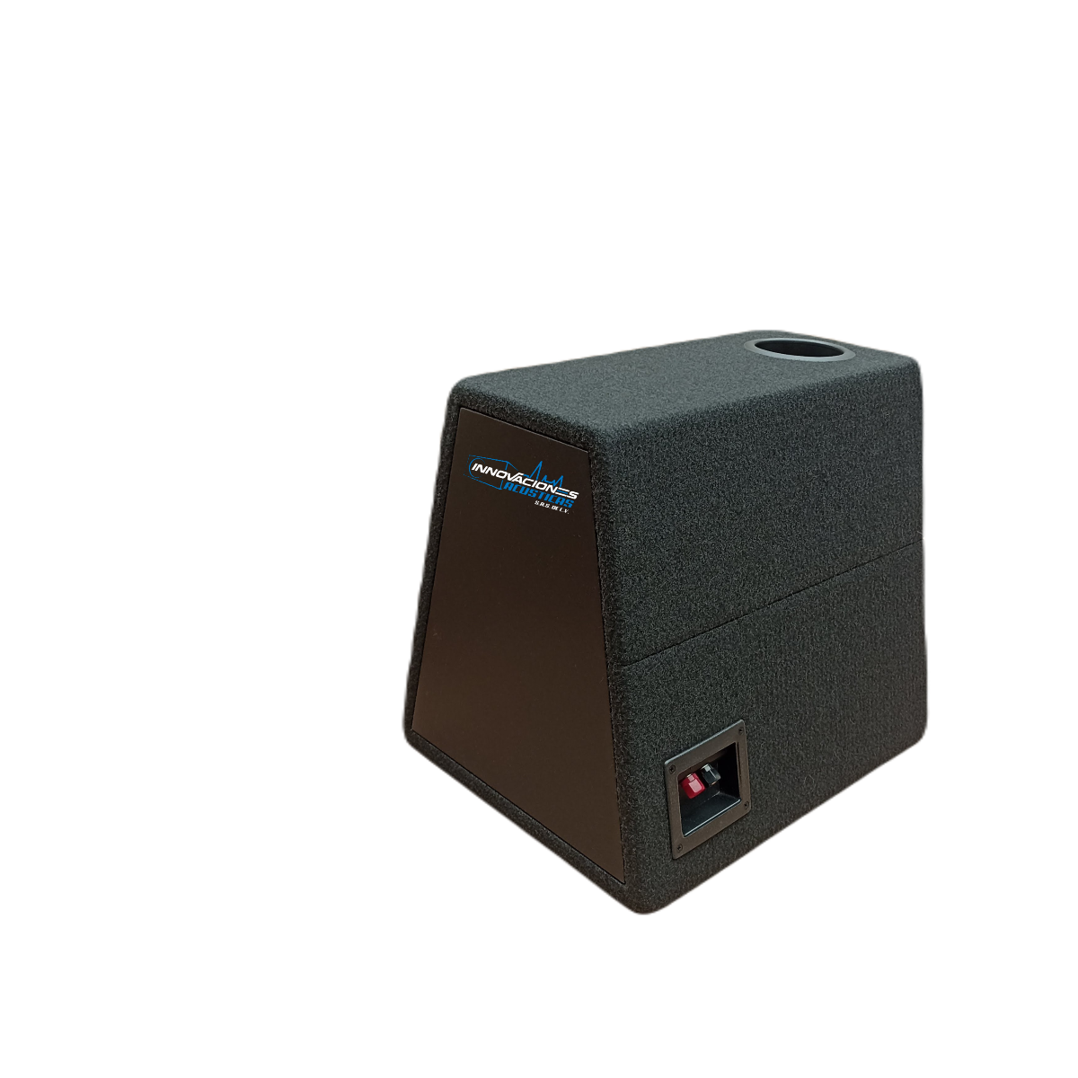 Cajon Para Un Woofer De 10 Pulgadas Porteado Tipo Piramide