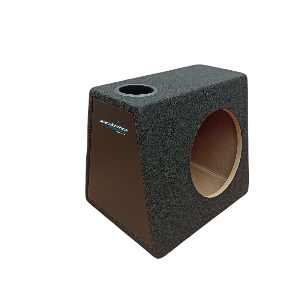 Cajon Para Un Woofer De 10 Pulgadas Porteado Tipo Piramide