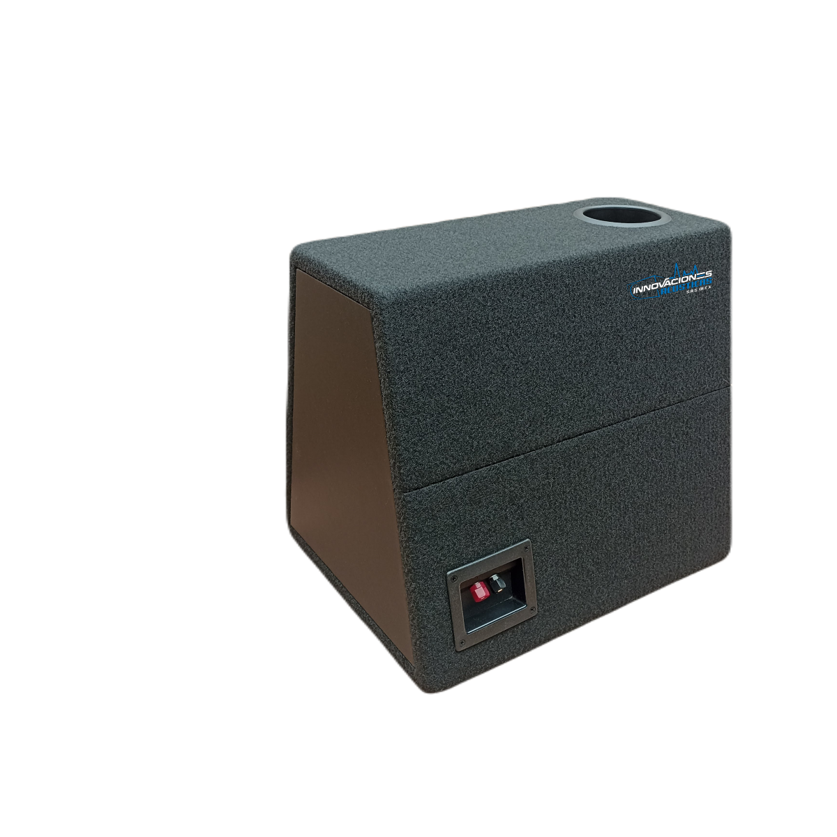 Cajon Para Un Woofer De 10 Pulgadas Porteado Tipo Piramide