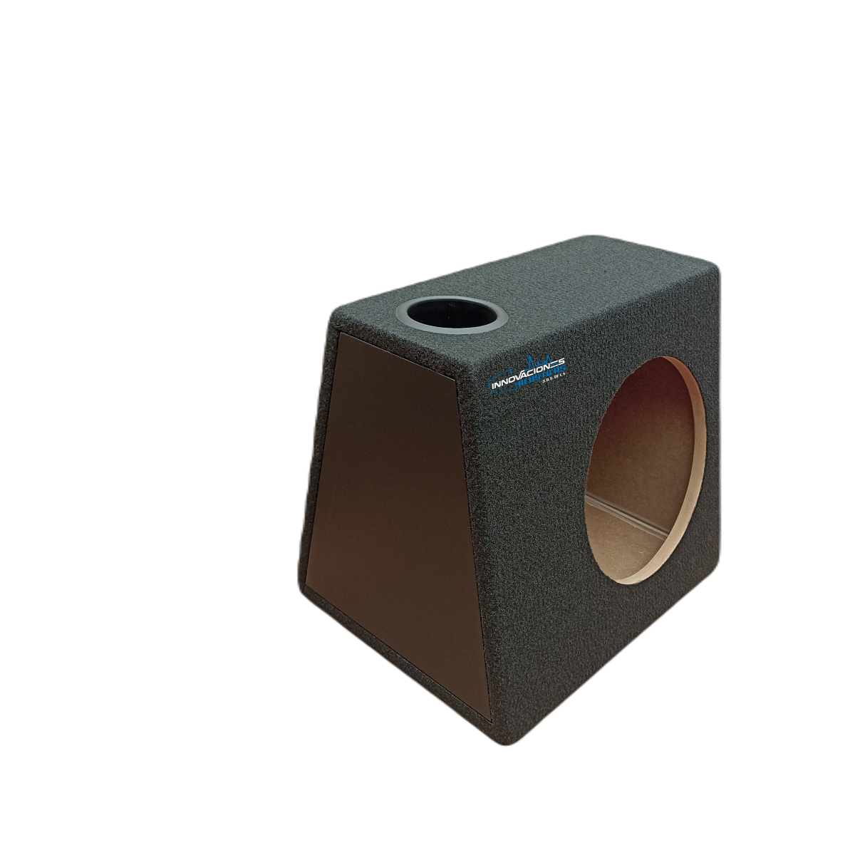 Cajon Para Un Woofer De 10 Pulgadas Porteado Tipo Piramide