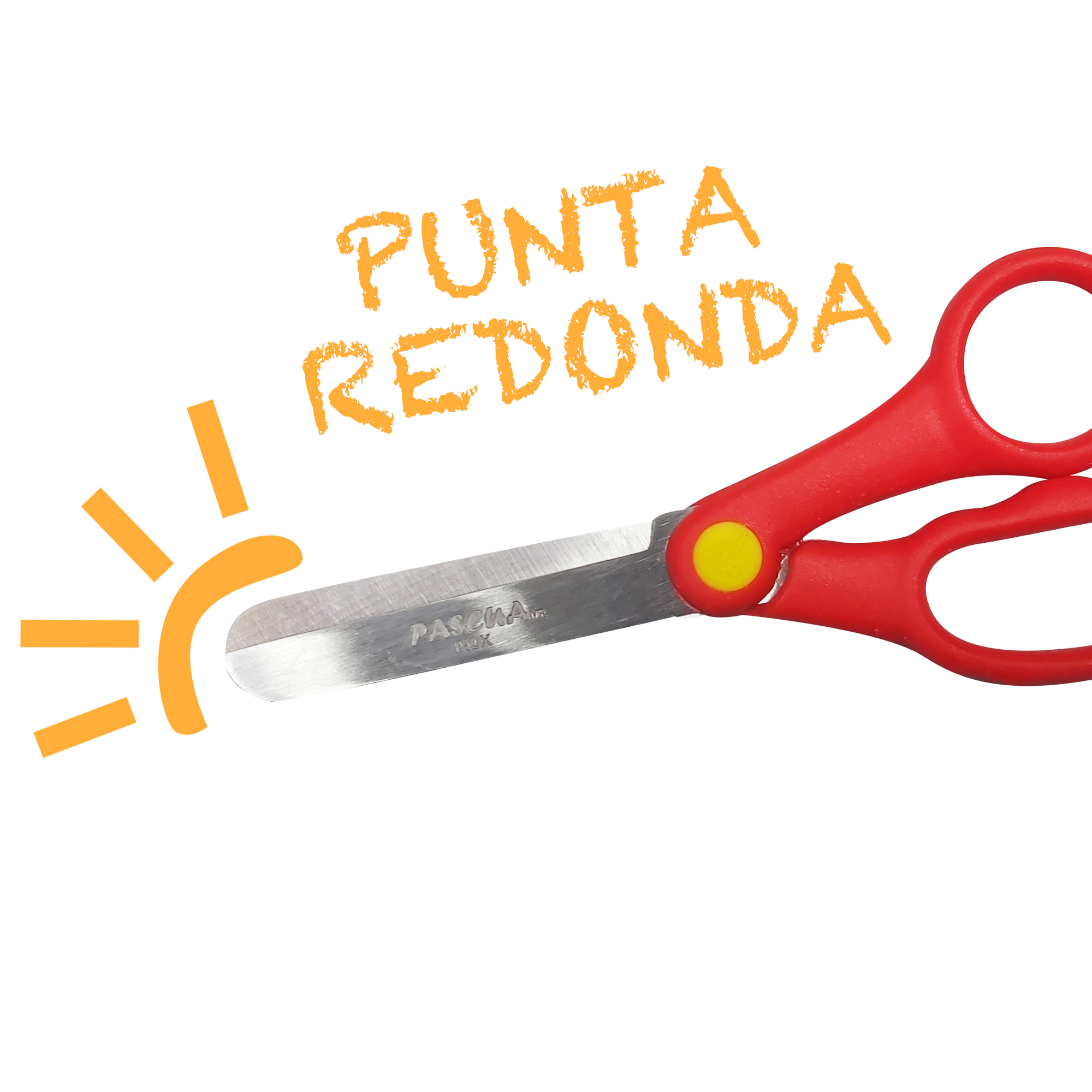 TIJERA ESCOLAR PUNTA ROMA TIJ-ES002 Color Surtido