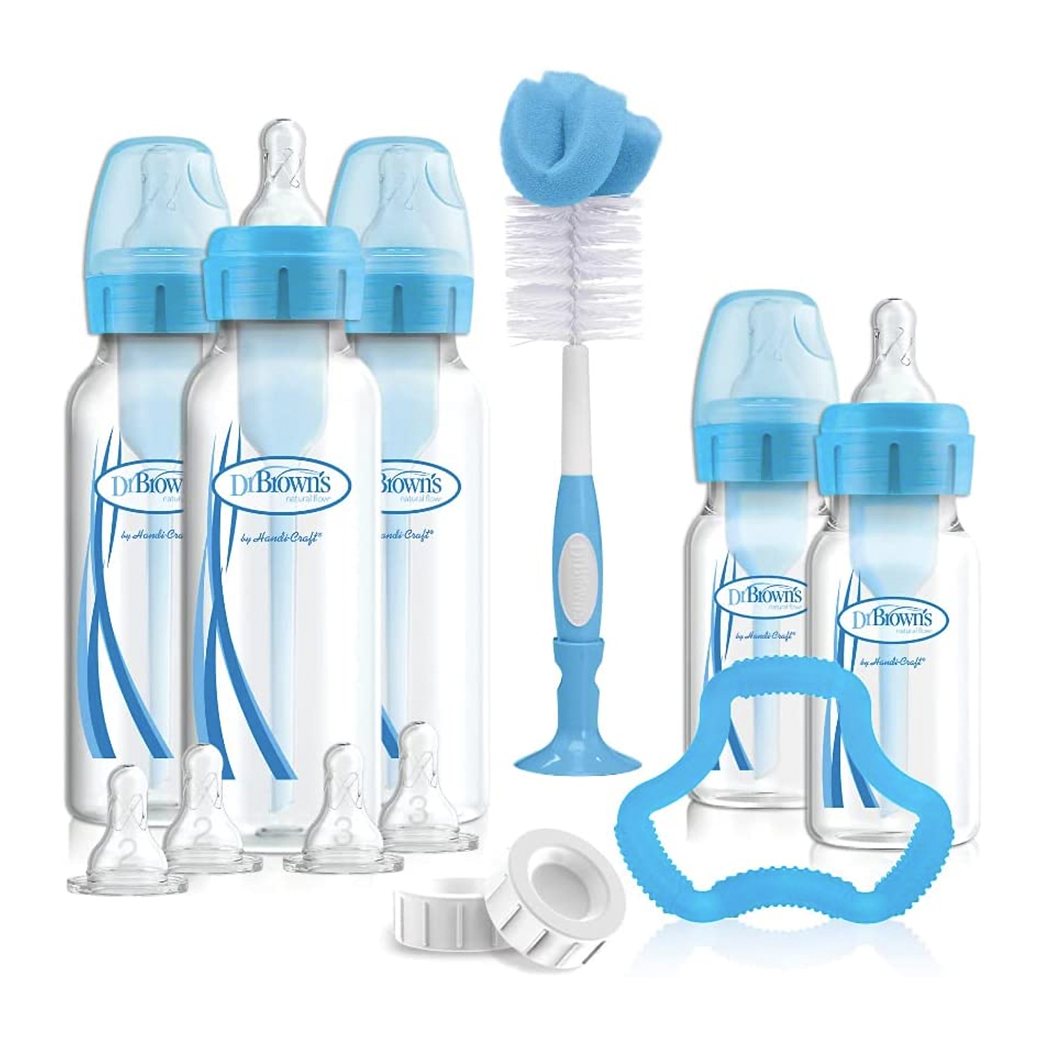 Dr Brown's Options+ Biberones Recién Nacido Azul