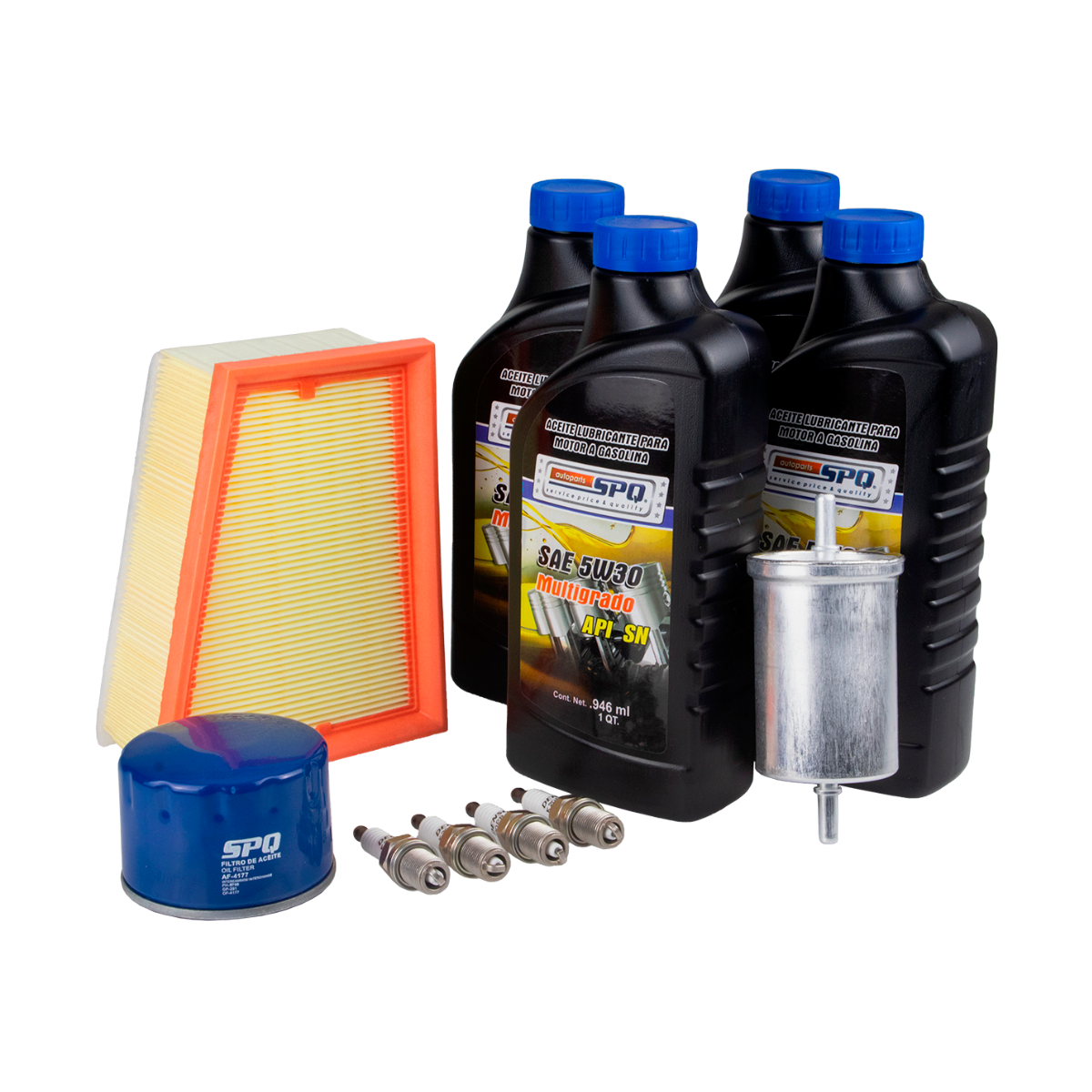 Kit De Afinacion, SPQ; Para Nissan Aprio 2007-2010 L4; 1.6