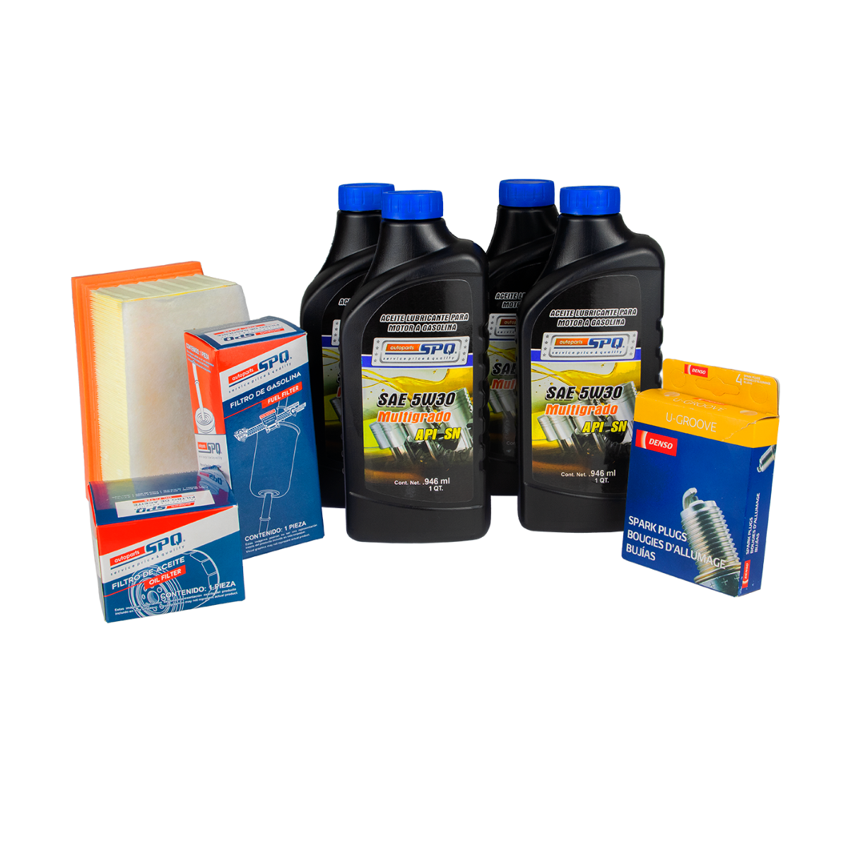 Kit De Afinacion, SPQ; Para Nissan Aprio 2007-2010 L4; 1.6