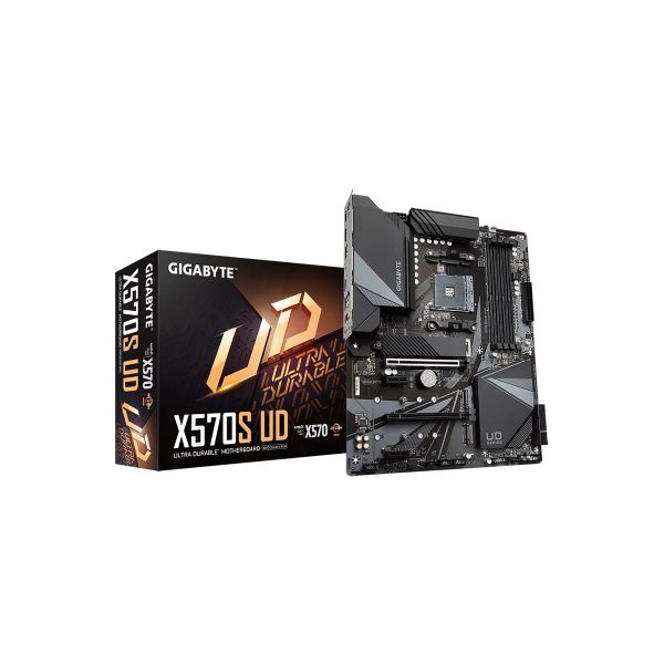 Motherboard GIGABYTE X570S UD, 128 GB, AMD, Socket AM4, ATX
