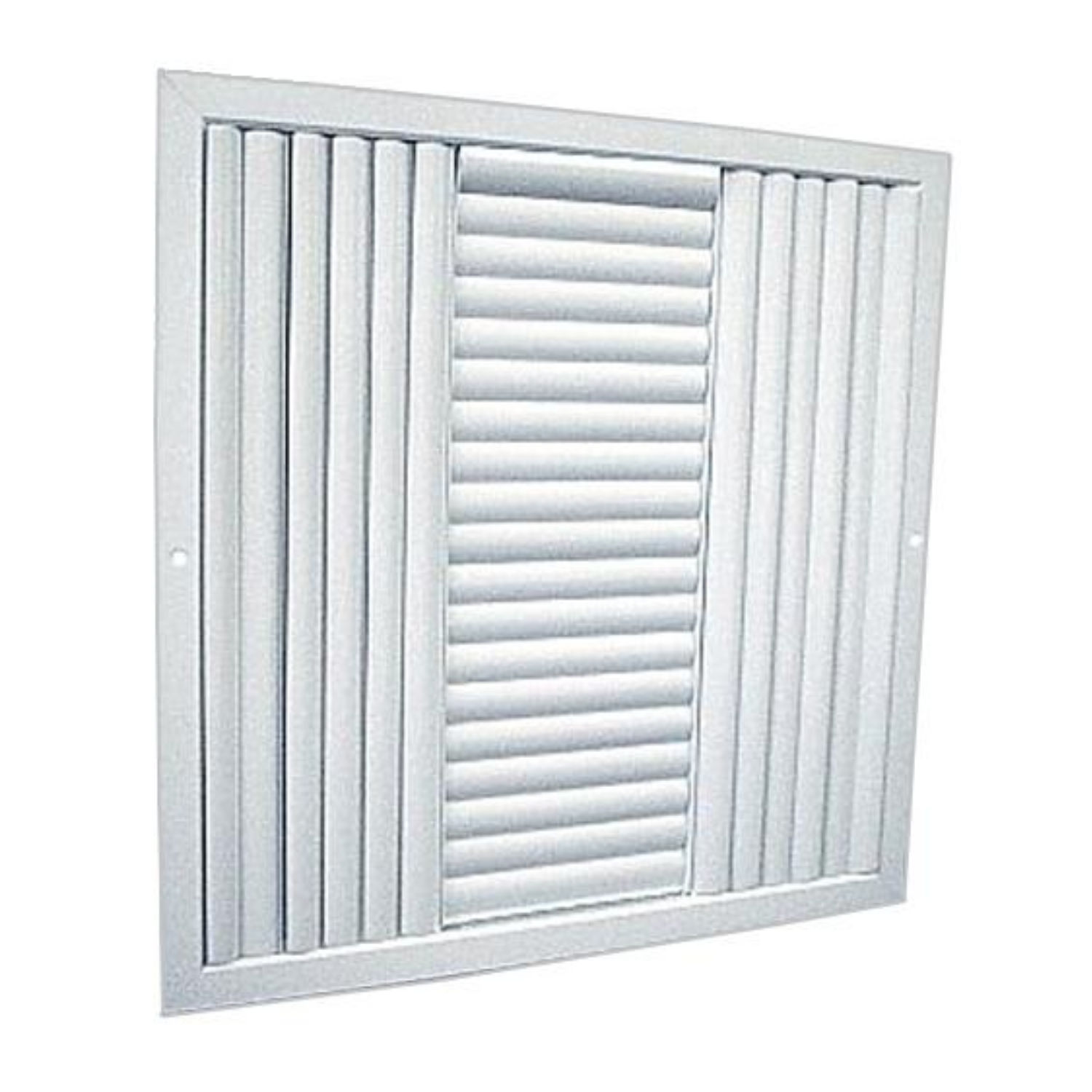 Difusor de Uso comercial, MXAL3-042, 22x16", Aluminio, blanco, 831m3/hr, flujo dirigible, 3 vías, c/control, AletaControl 3 Way