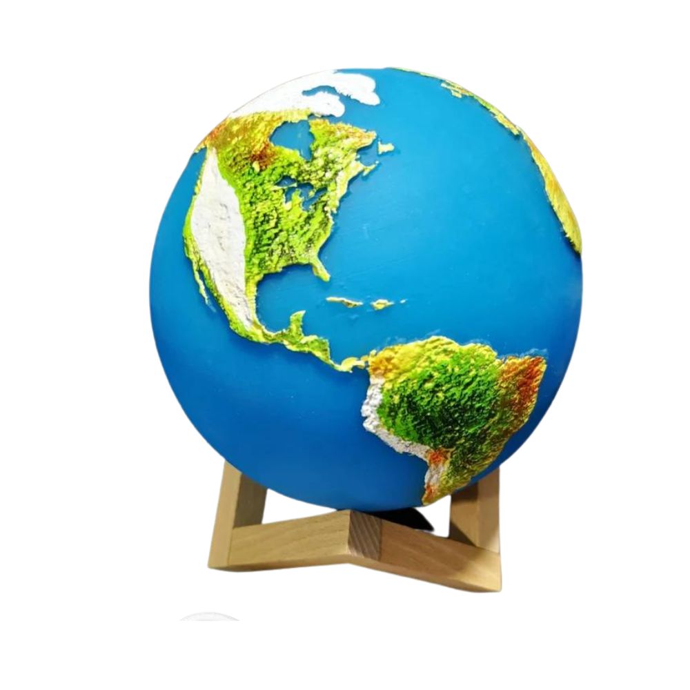 Lámpara LED 3D planeta tierra Gadgets&Fun con control incluido