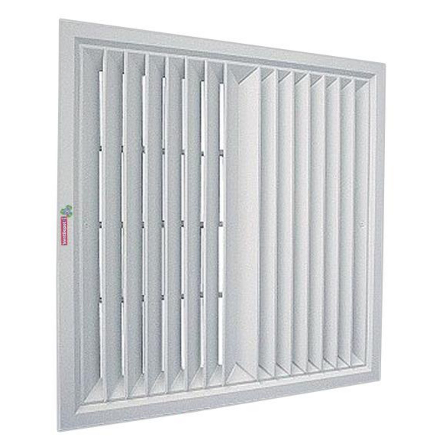 Rejillas para Techo de Tabla Roca, MXDF2-078, 30x24", 100% Aluminio, blanco, 4500m3/hr, 2 vías, marco plano., DiamanFlat 2 Way