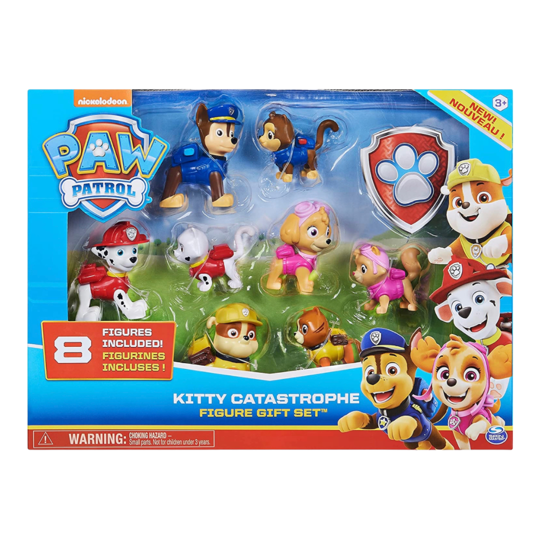 PAW Patrol Set Figura Cachorros con Gatitos