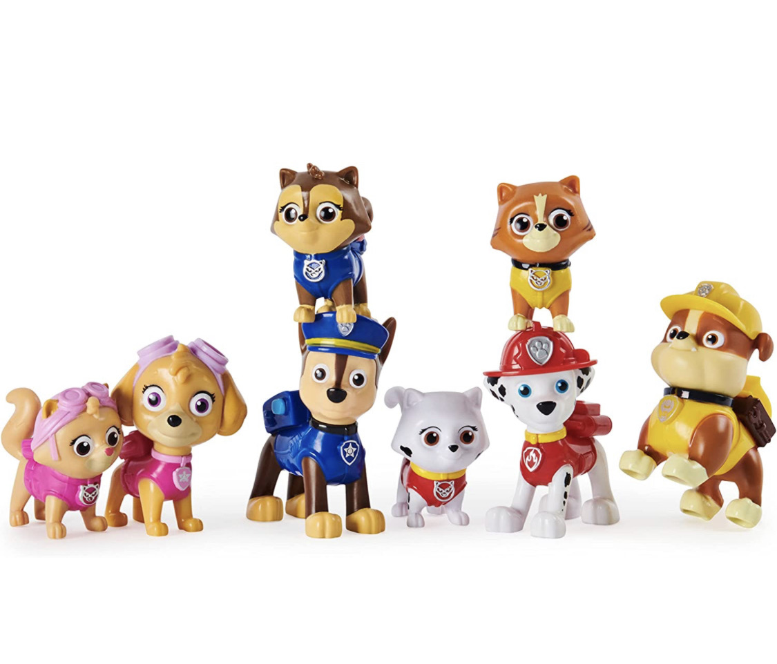 PAW Patrol Set Figura Cachorros con Gatitos