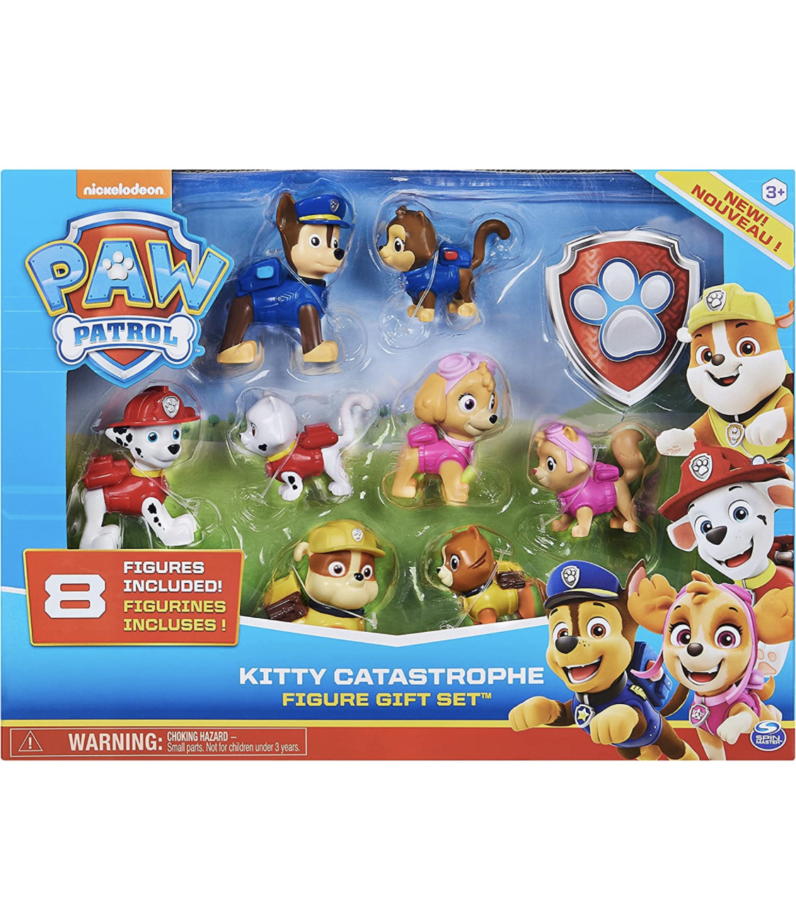PAW Patrol Set Figura Cachorros con Gatitos