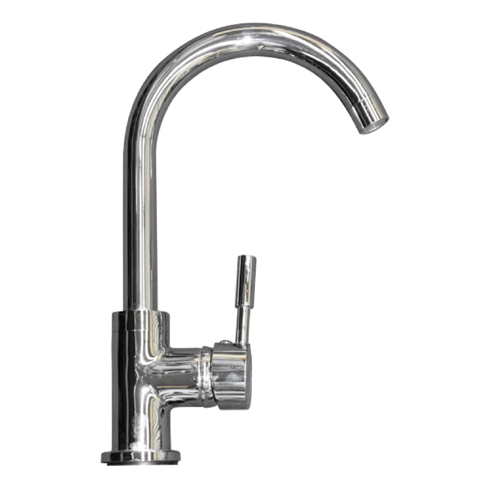 Mezcladora Monomando EB Técnica EB-1008 Cromo De 31 Cm.