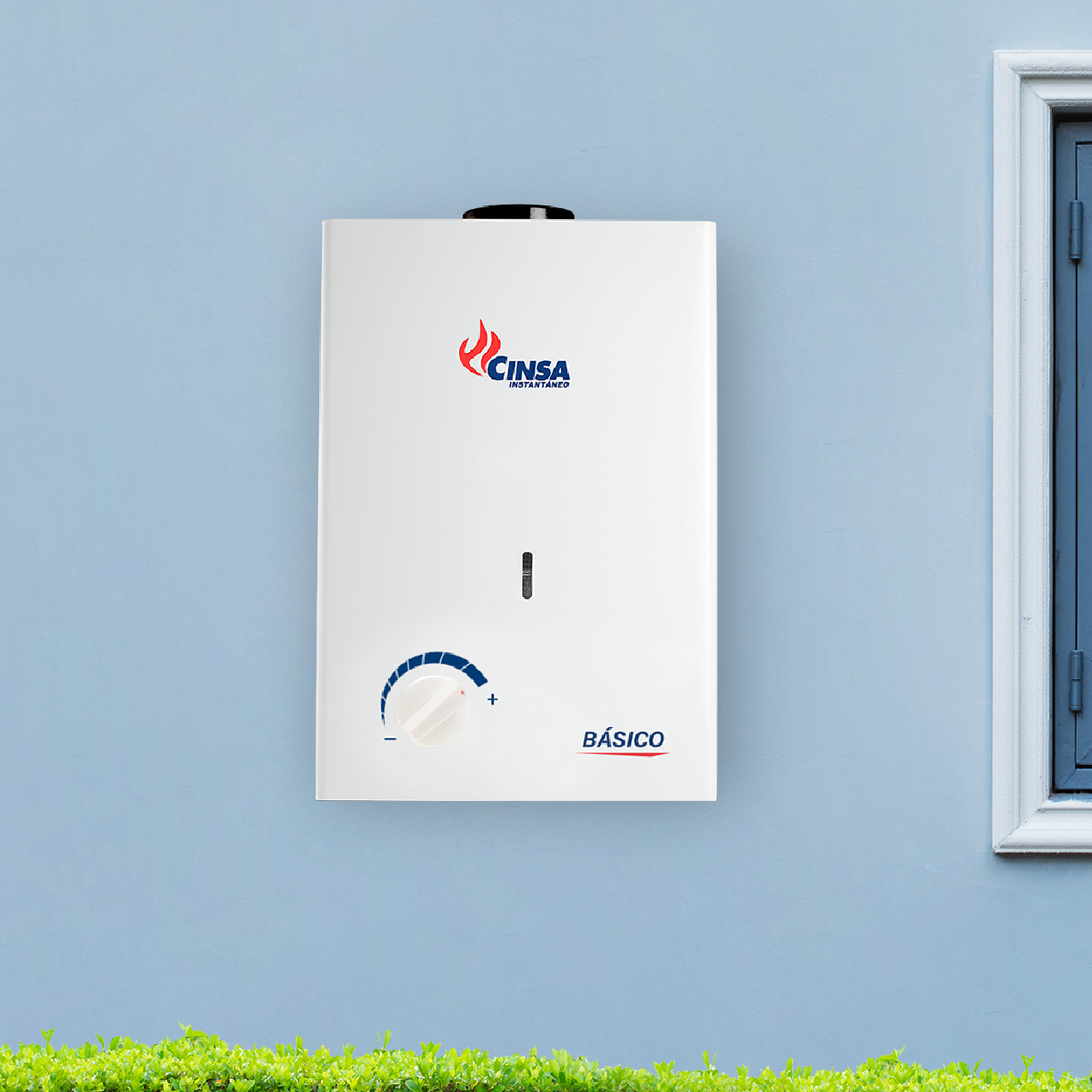 Calentador de Agua Instantáneo básico para 1 servicio, 6 Litros/Minuto Gas Natural