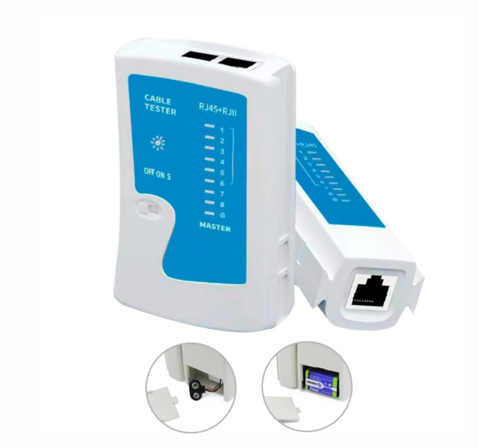 Probador Testeador Cable De Red Utp Rj11 Rj12 Rj45