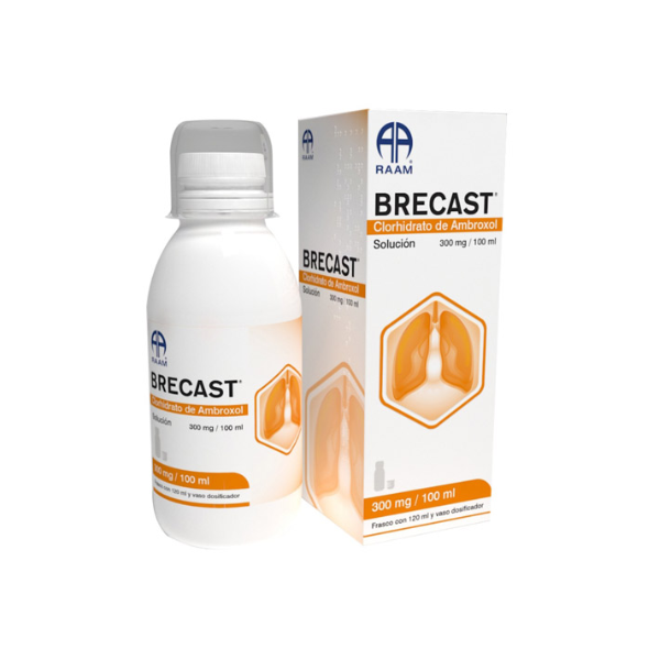 BRECAST Clorhidrato de Ambroxol Solución 300 mg/100ml