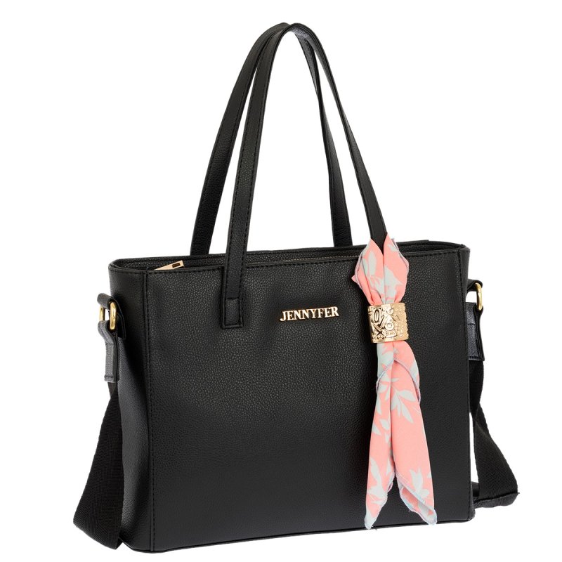 Bolsa Crossbody Negro Jennyfer 9542