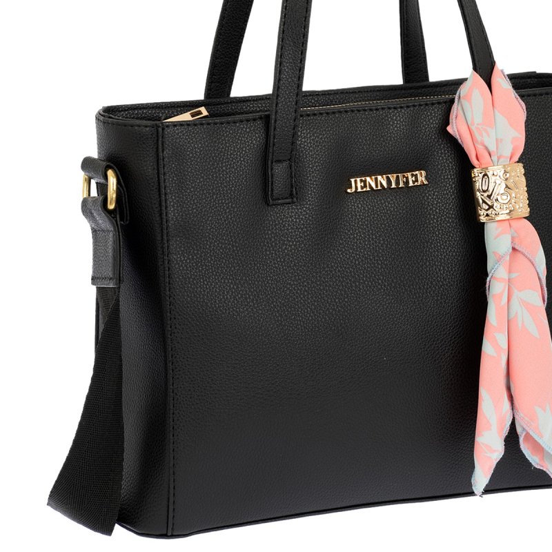Bolsa Crossbody Negro Jennyfer 9542