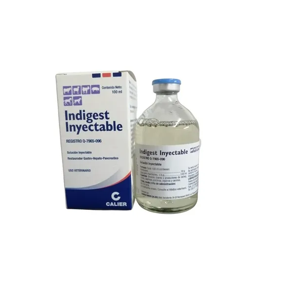 Indigest Calier 100 Ml, Bovino,porcino,ovinos,caprinos.