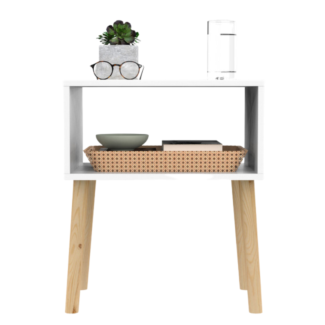 Buró de Recamara Class, Color Blanco