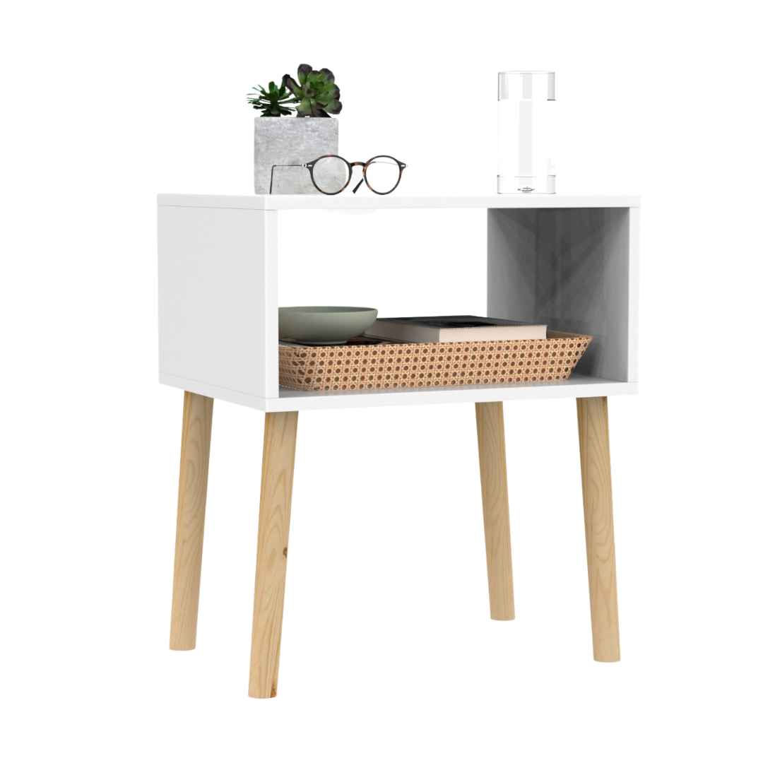 Buró de Recamara Class, Color Blanco