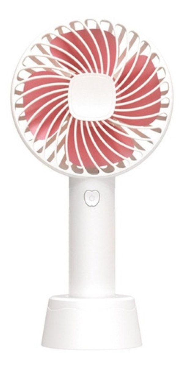 Mini Ventilador Portatil De Larga Duracion Blanco