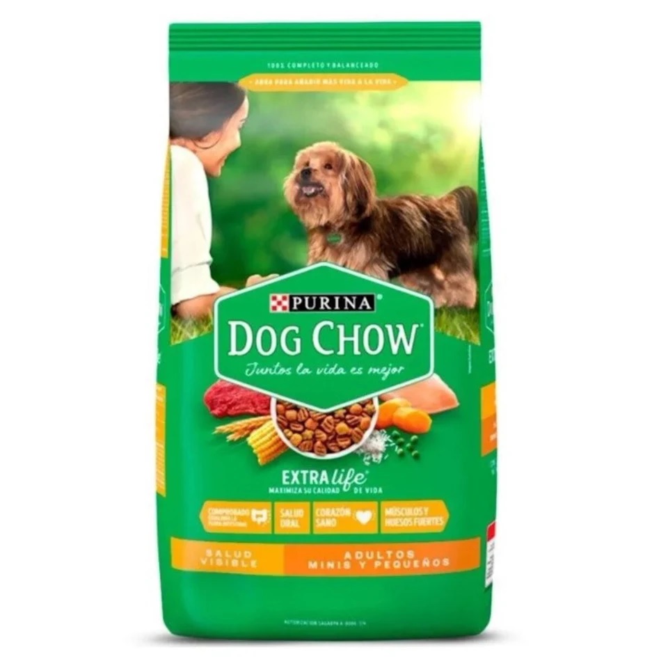 Alimento Dog Chow Salud Visible Para Perro Adulto De Raza Mini Y Pequeña Sabor Mix En Bolsa De 25kg