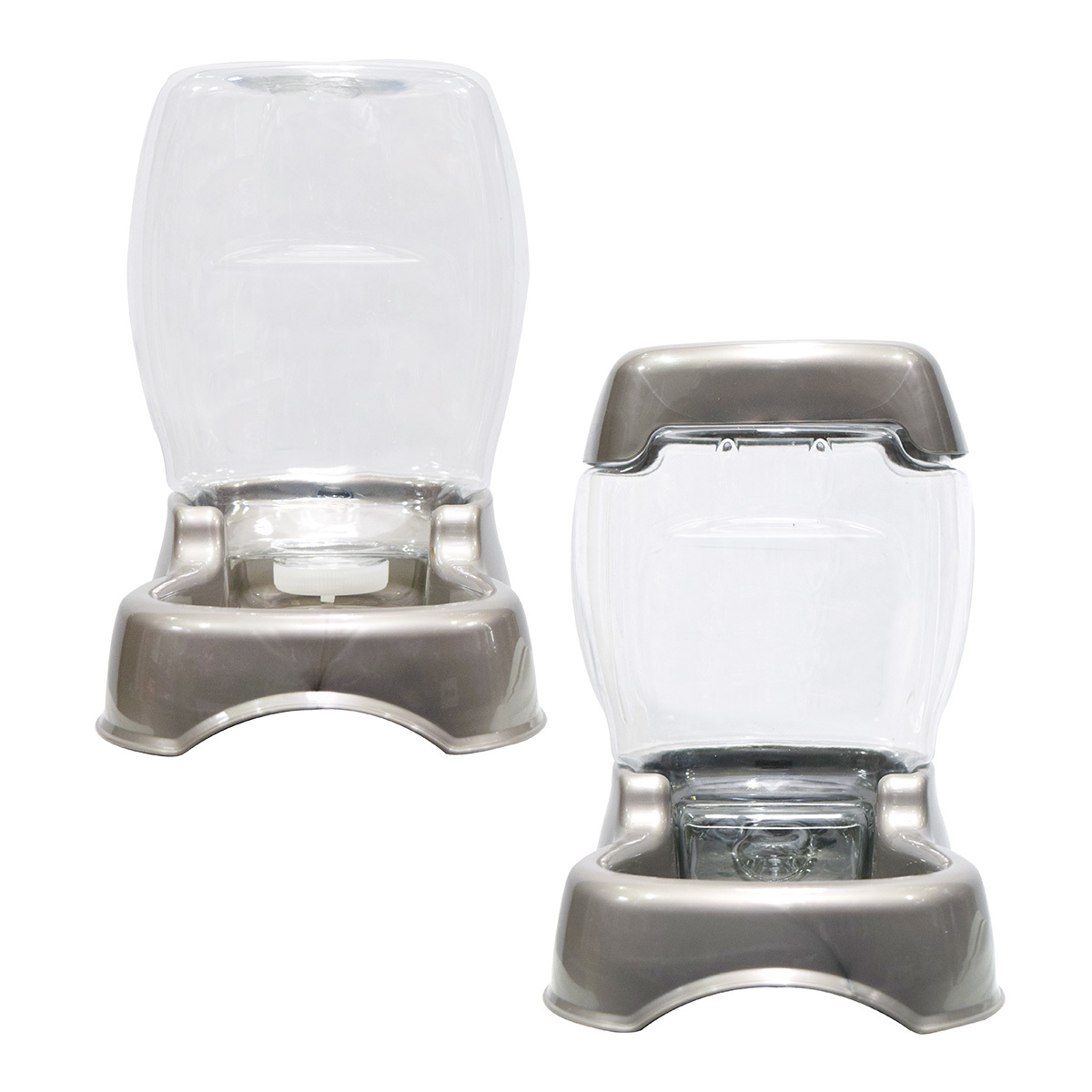 Dispensador Alimento Y Agua Para Mascotas.