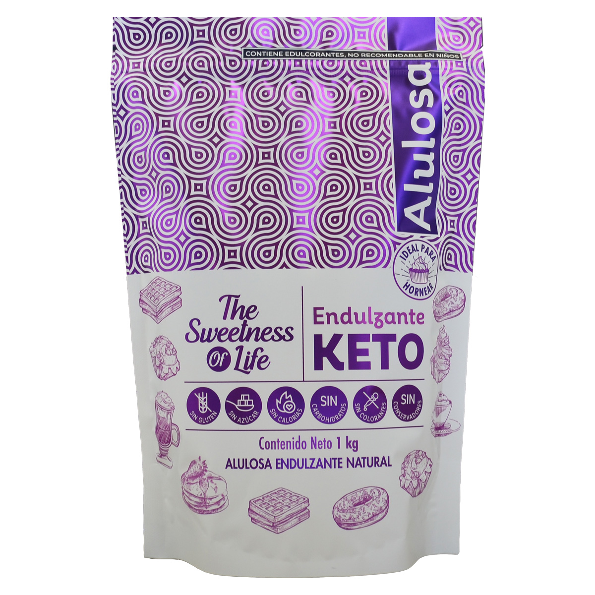 Alulosa 1kg - Endulzante Natural Sin Calorias - Endulzante KETO