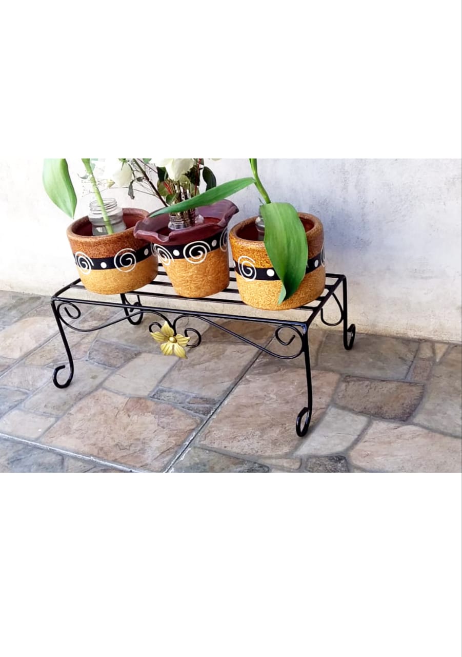 Soporte Para Macetas Tipo Banca