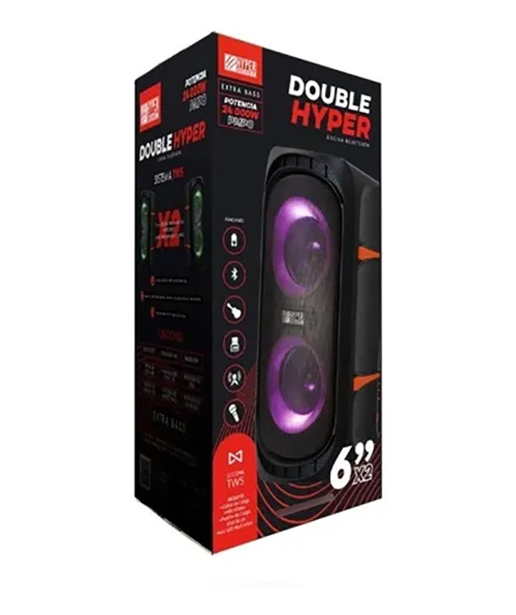 Bafle Recargable Doble Hyperbeast De 6.5 Calidad Y Potencia 