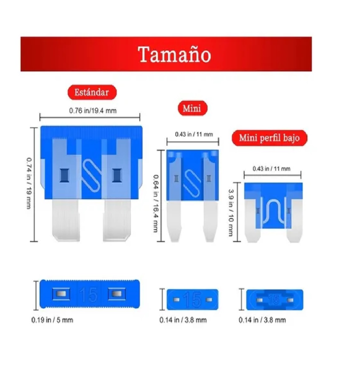 Kit Surtido De Fusibles Para Coche,fusibles Para Auto