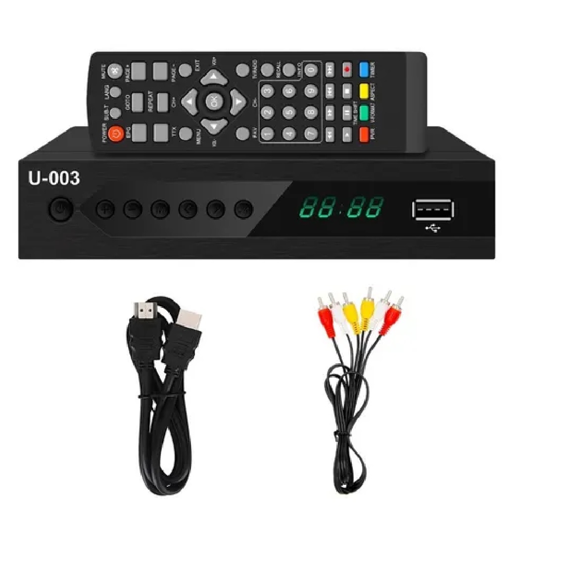 Decodificador Tv Digital Y Analógica Full Hd 1080p