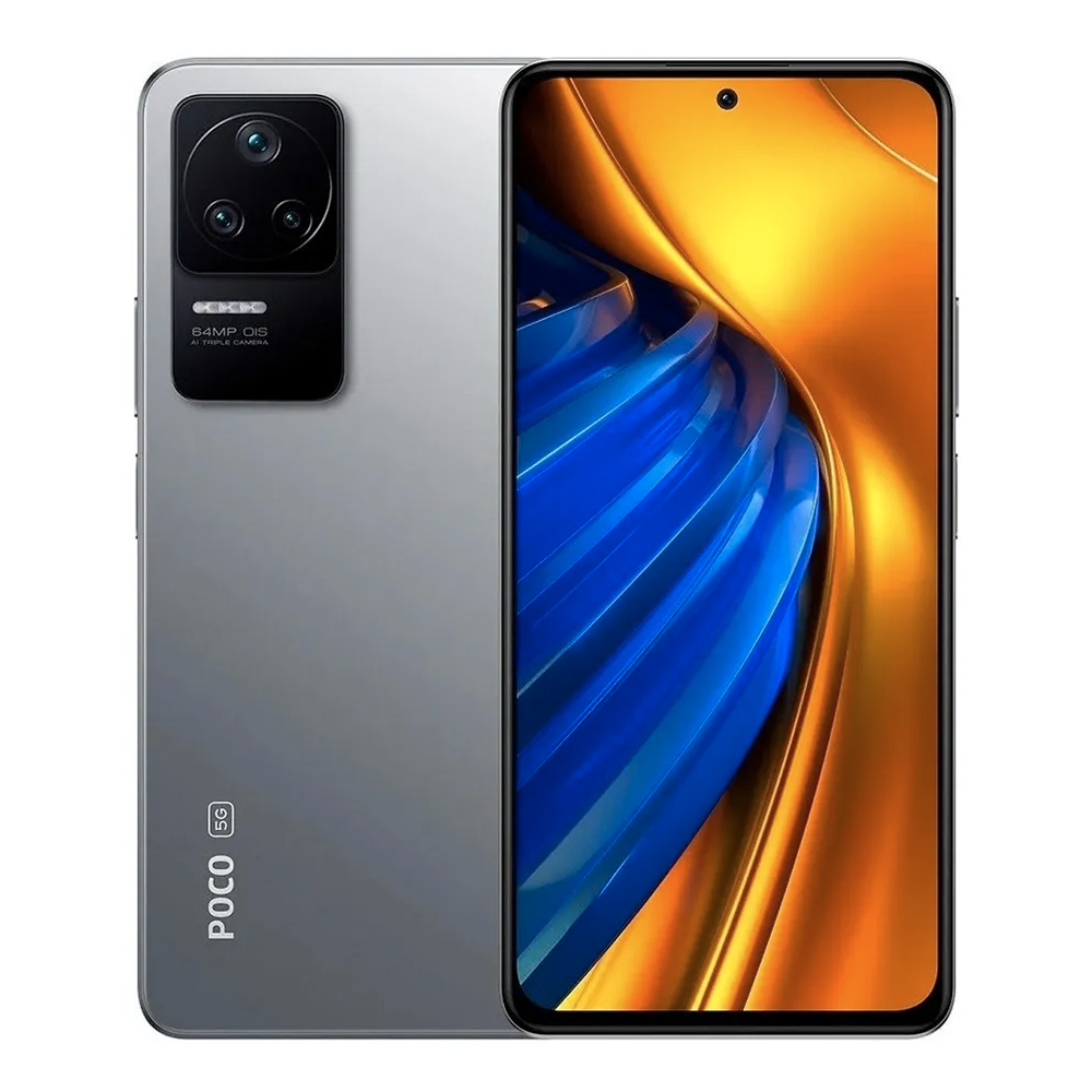 Celular Xiaomi Poco F4 128GB 6GB Plata Desbloqueado