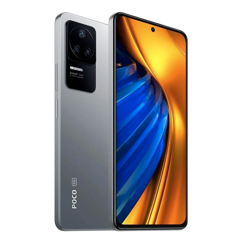 Celular Xiaomi Poco F4 128GB 6GB Plata Desbloqueado