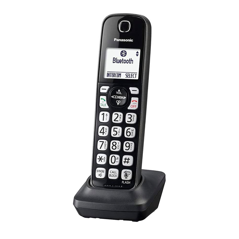 Teléfono Inalámbrico Panasonic KX-TGD562M 2 Auriculares Negro Reacondicionado Grado A