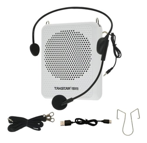 Mini Amplificador De Voz Digital Portátil 8w Blanco