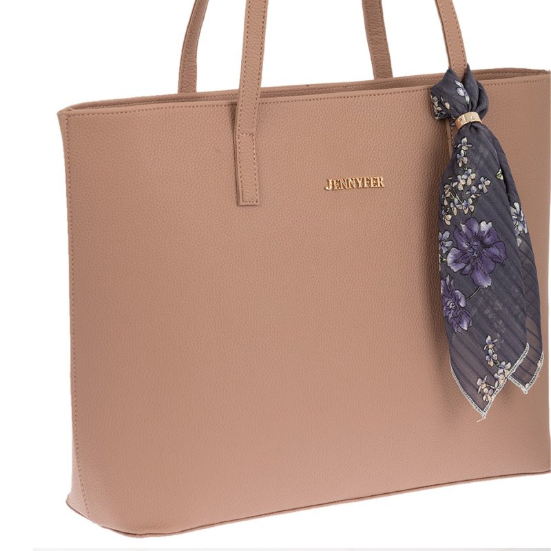 Bolsa Tote Rosa Jennyfer 9543
