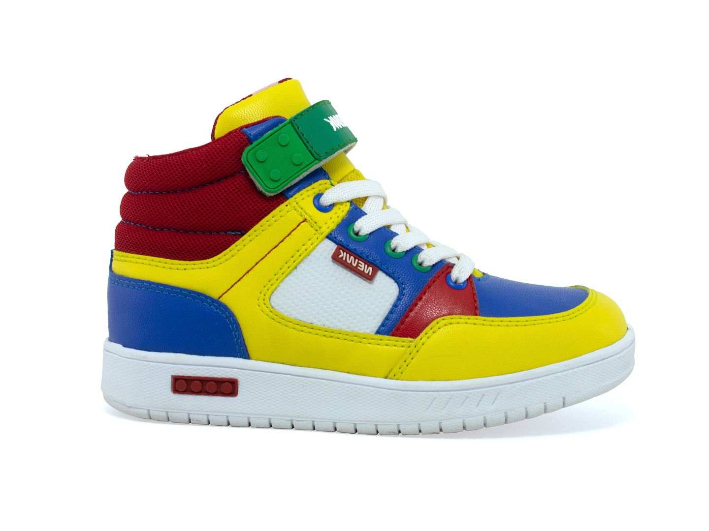 Tenis Newk Infantil Línea Cappa Color Amarillo Azul Rojo