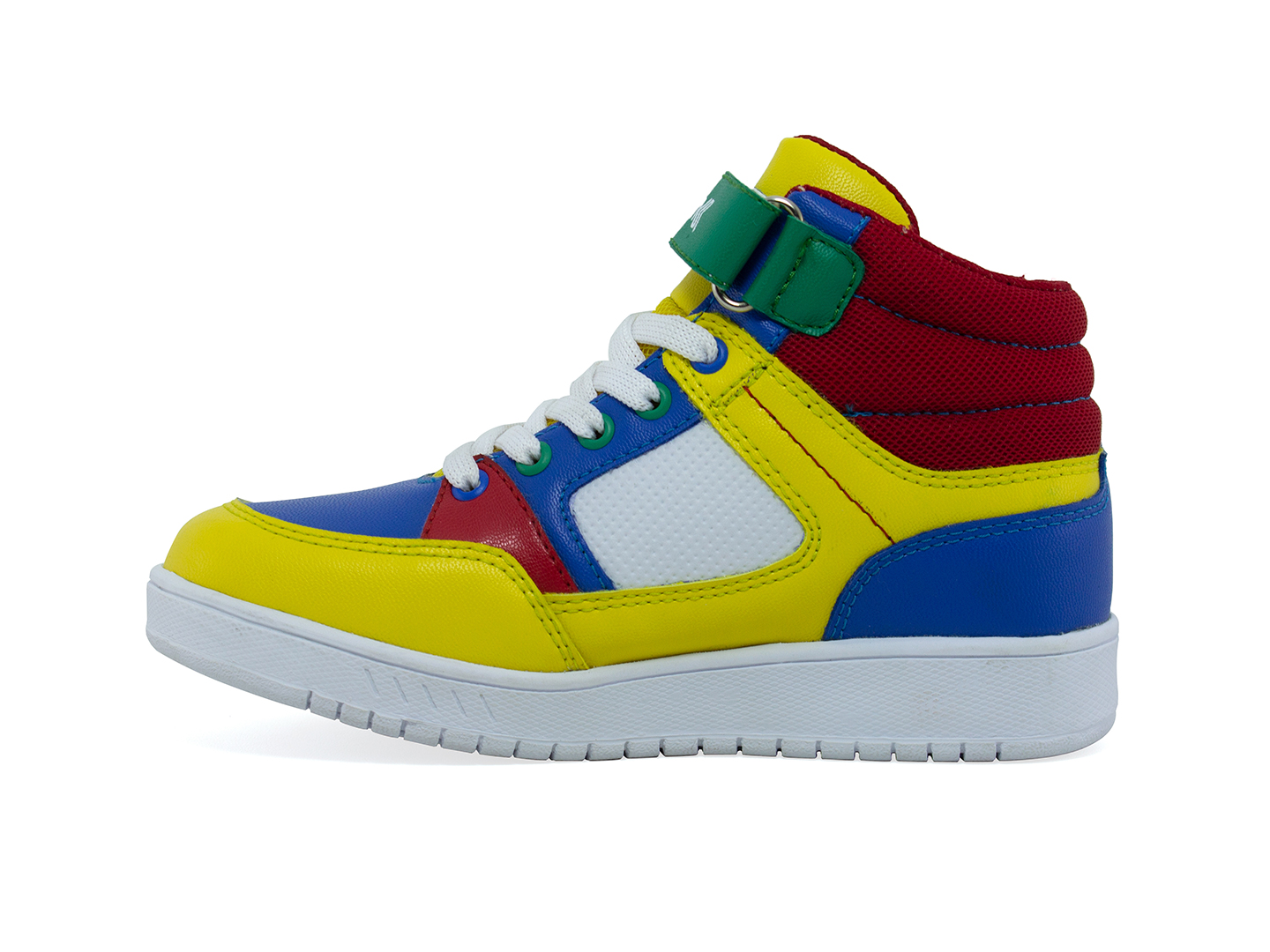Tenis Newk Infantil Línea Cappa Color Amarillo Azul Rojo