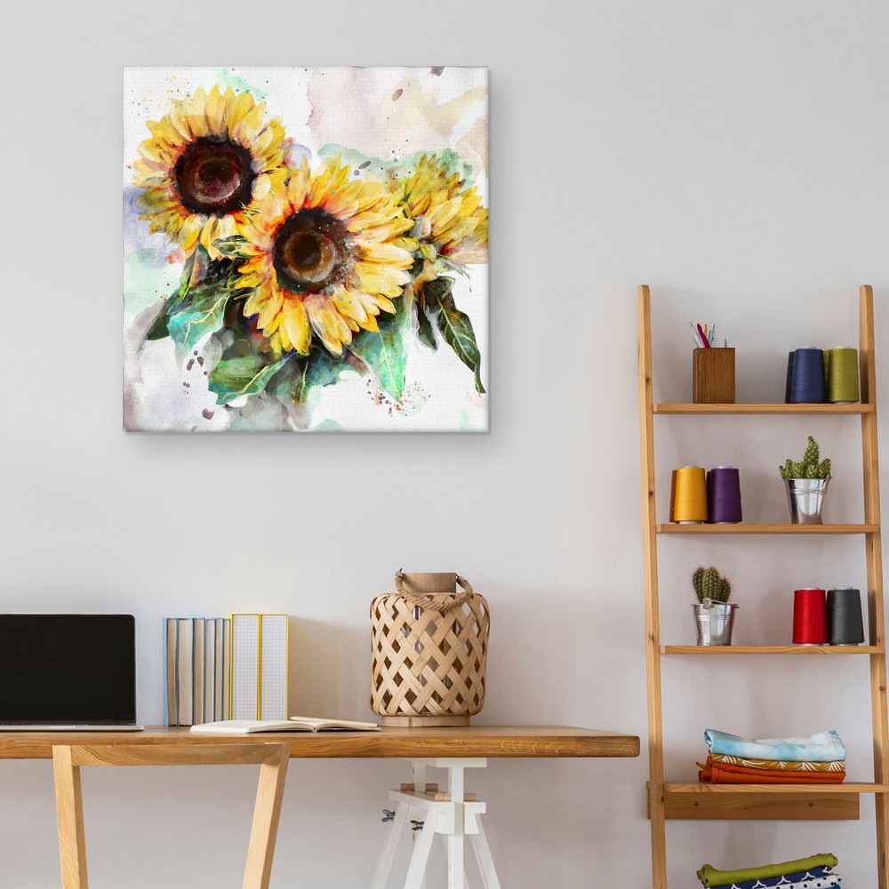 Cuadros Decorativos - Trío de girasoles