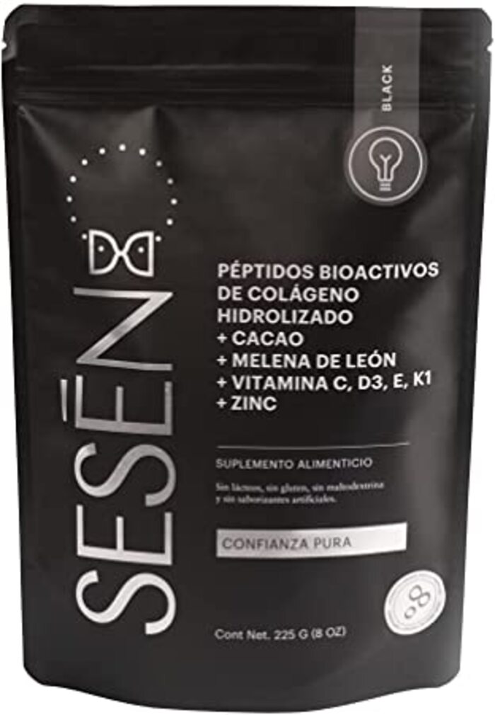 SESEN Colágeno Hidrolizado en polvo Black 225g 